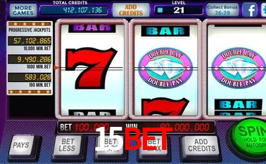 Sinta a adrenalina dos jogos de cassino com 15bet